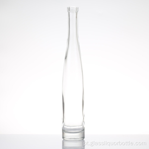 Garrafa de gin de vidro claro 500ml